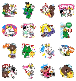 LINE Friends - friends - Lossless PNG