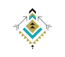 Geometric Pattern - graphic design - Transparent Background PNG