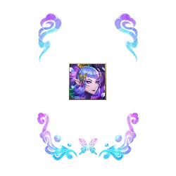 Purple-haired Elf - fantasy - Transparent Background PNG