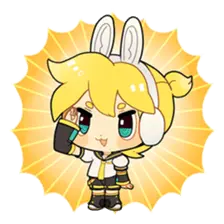 Rabbit Ear Headphone Girl - headphones - Free Download PNG