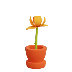 Potted Flower - plant - Fast Download PNG