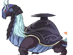 Purple Dragon Horse - purple - PNG