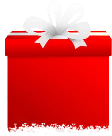 Red Gift Box - red - High Resolution PNG