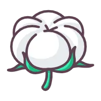 Cotton - white - High Download Count PNG