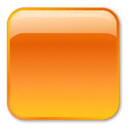 Orange Button - icon - Trending PNG