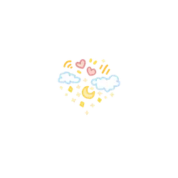 Heart Cloud Pattern - heart shape - High Resolution PNG