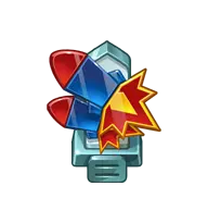 Crystal Rocket - game item - PNG Images