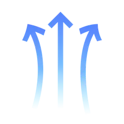 Blue Arrow Logo - logo - simple - Free PNG
