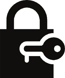 Lock and Key - protection - privacy - High Resolution PNG