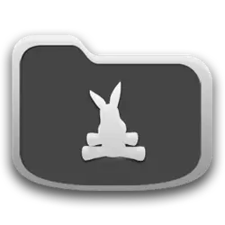 Rabbit Folder - icon - No Watermark PNG