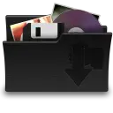 Folder - icon - download - Transparent Layer PNG