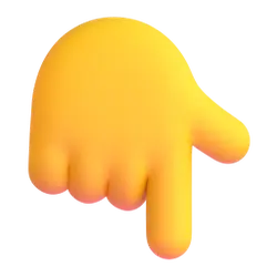 Left-Pointing Hand - indicate - High Resolution PNG