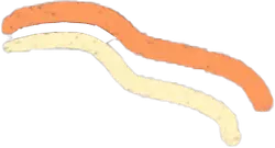 Abstract Waves - orange - Free PNG