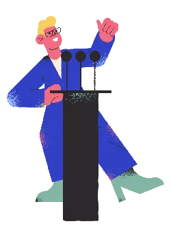 Man in Blue Suit - man - PNG Images