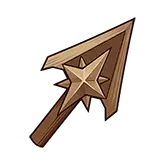 Gold Arrow - Curated PNG