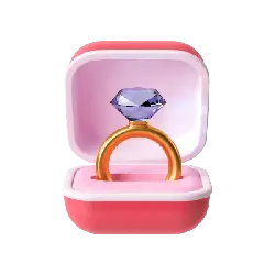 Purple Diamond Ring - gift - Transparent Layer PNG