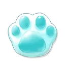 Cat Paw Print - blue - Lossless PNG