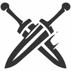 Crossed Swords - historical - weapon - High Resolution PNG
