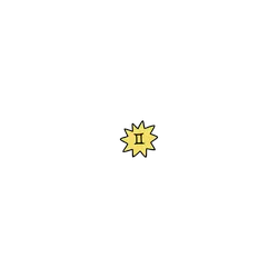 Sun Symbol - sun - Transparent Background PNG