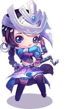 Ice Witch - magic - cartoon character - High Resolution PNG