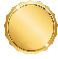 Gold Medal - gold - PNG