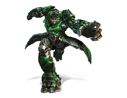 Green Robot - battle - Free PNG