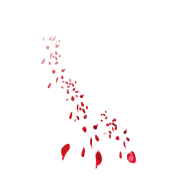 Red Flowers - plant - Transparent Background PNG