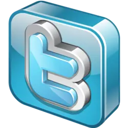 Twitter Logo - square - No Background PNG