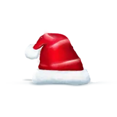 Santa Hat - hat - PNG
