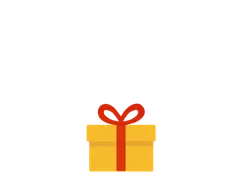 Gift Box - red ribbon - Recommended PNG