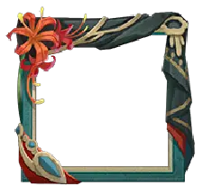 Floral Frame - decorative - Transparent Layer PNG