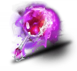 Magic Wand - purple - glowing - PNG Images
