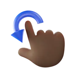 Rotate Gesture Icon - interaction - Free Download PNG