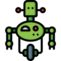 Green Robot - Lossless PNG