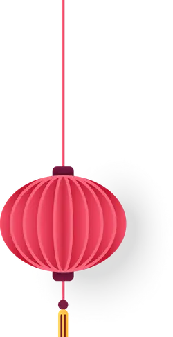 Lantern - China - Transparent Layer PNG - Pic 1