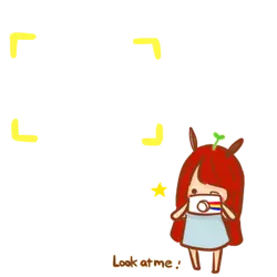 Red-haired Girl - star - High Resolution PNG