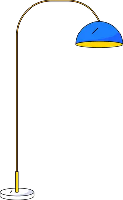 Floor Lamp - modern - No Watermark PNG