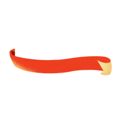Red Ribbon - ribbon - gift - No Background PNG