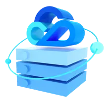 Blue Data Storage Device - storage - Transparent Layer PNG