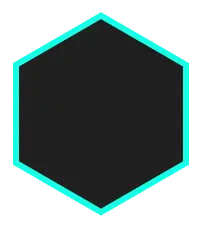 Hexagon - polygon - line - No Watermark PNG