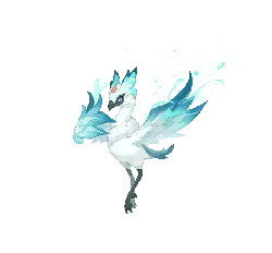 Ice Phoenix - ice - blue - Transparent Layer PNG