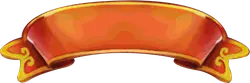 Red Scroll - red - decorative item - Transparent Background PNG