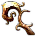 Golden Vine - gold - PNG