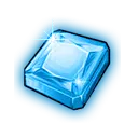 Blue Gemstone - square - High Resolution PNG