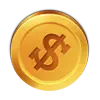 Coin - game coin - Transparent Layer PNG