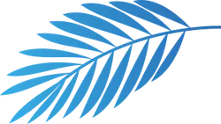 Blue Leaf - nature - Transparent Layer PNG