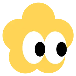 Cloud Eyes - humorous - High Resolution PNG