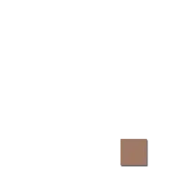 Brown Square - design element - No Background PNG