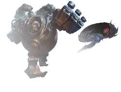 Steam Bot - steam punk - High Resolution PNG