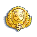 Panda Badge - reward - Lossless PNG